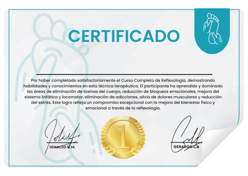 Certificado del curso
